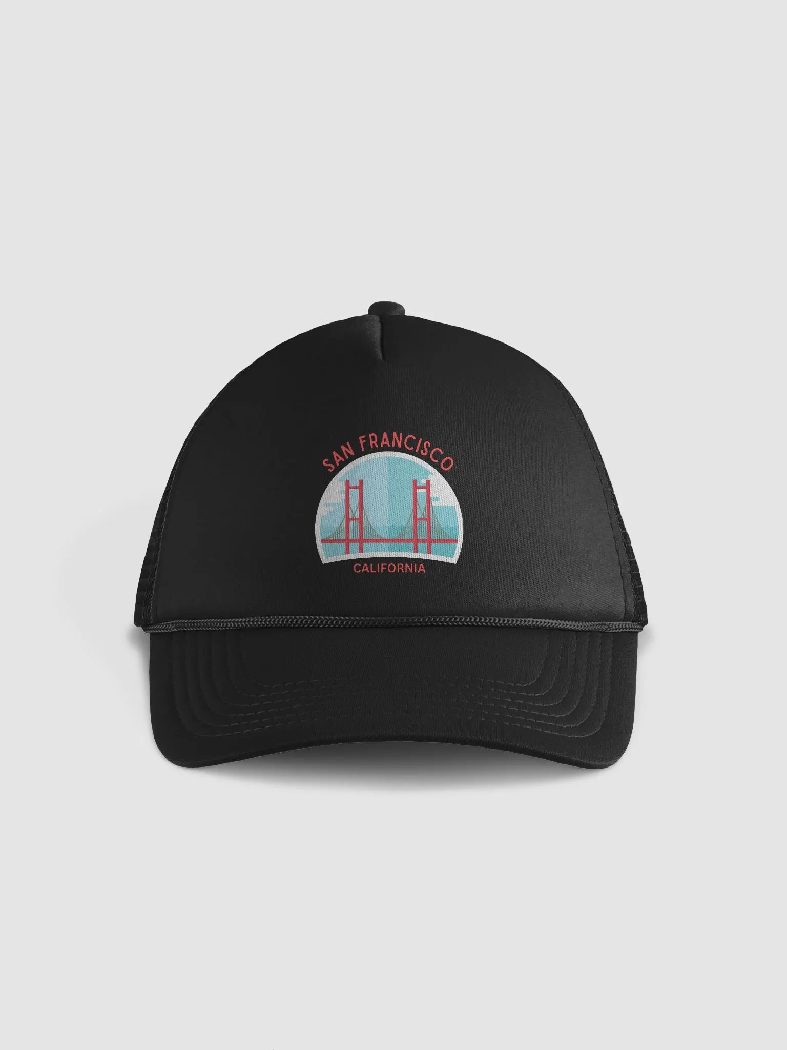 Golden Gate Skyline Trucker Hat product image (1)