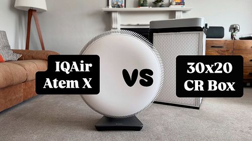 We tested a $1,400 air purifier and it performed as well as our 30x20 Corsi-Rosenthal box 👀 

#housefresh #airpurifiers #cors...