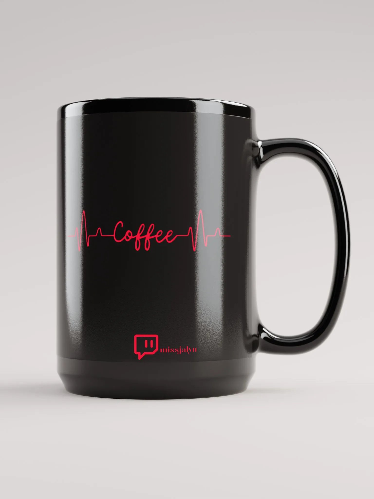 Coffee Heartbeat Coffee Mug w/ logo product image (1)