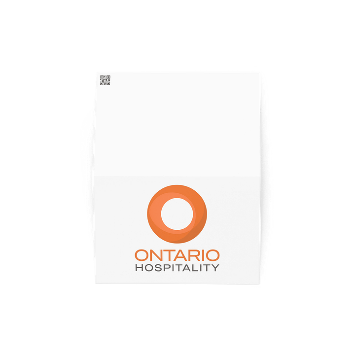 Ontario Hospitality Logo Greeting Card product image (2)