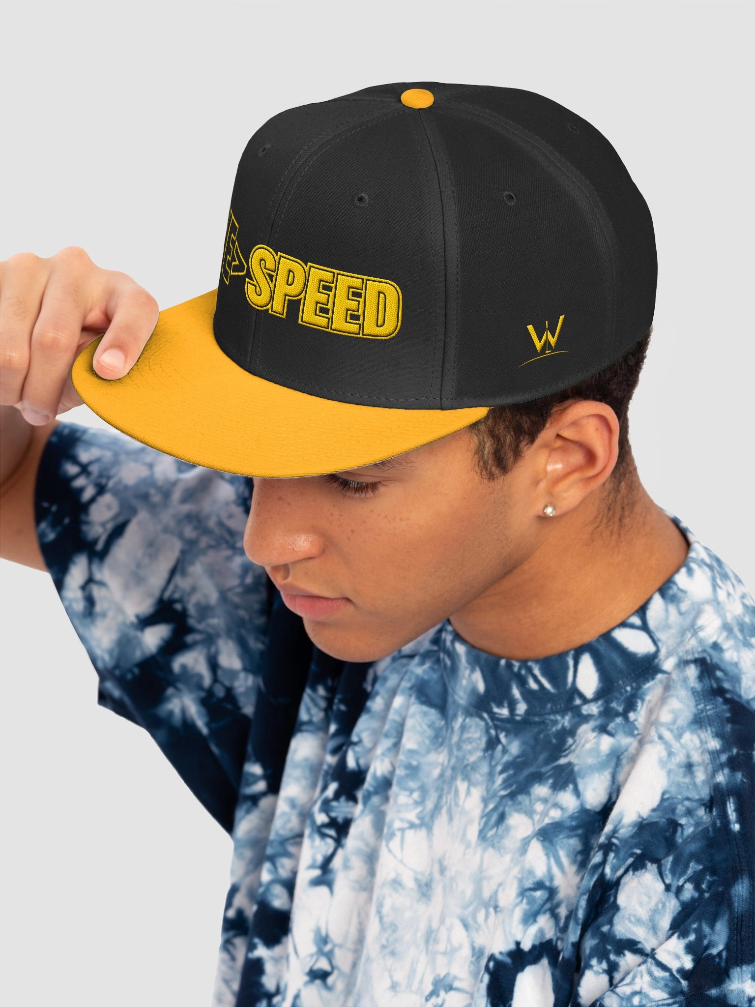LINE > SPEED — Flat Bill Cap product image (7)