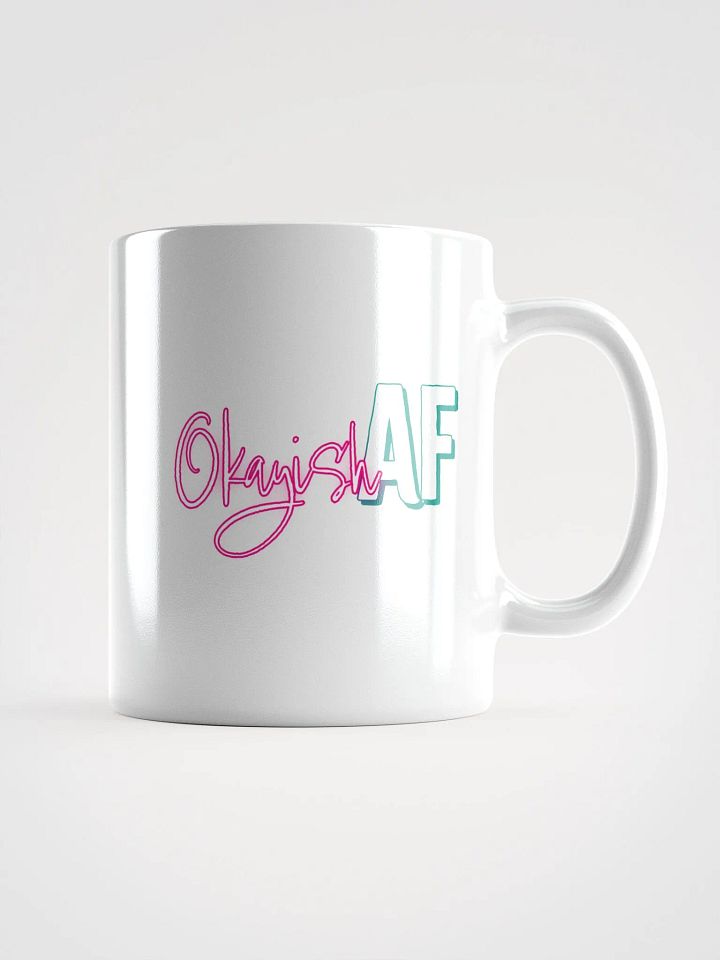 OkayishAF 20 oz White Mug - Pizzanaut product image (1)