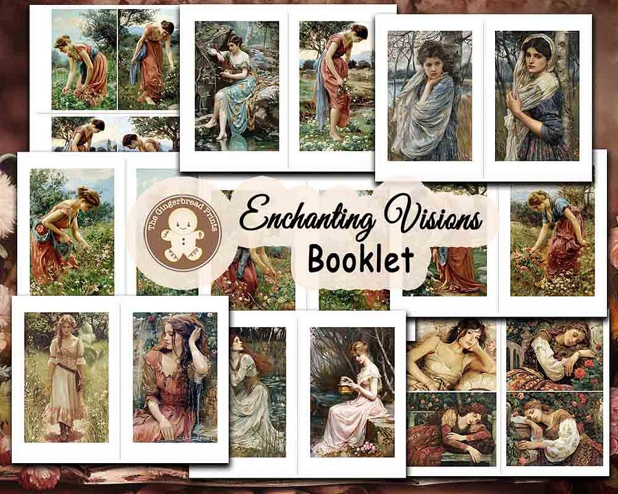 Enchanting Visions Ephemera Booklet Digital Download product image (3)