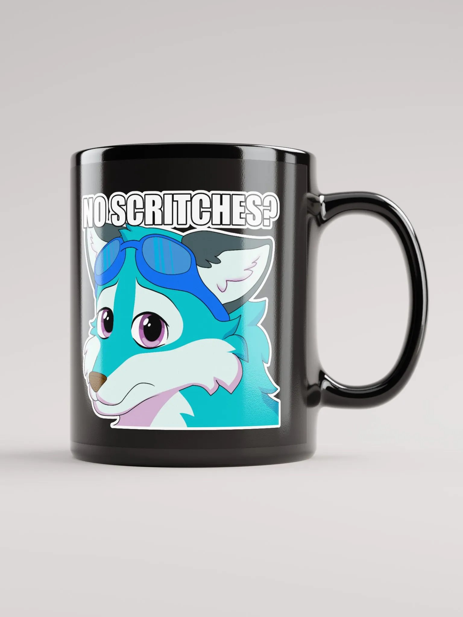 No Scritches? Mug (black) product image (2)