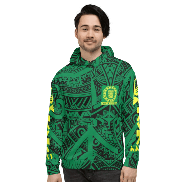 Symmetric Serenity Tatau Ttiki Unisex Hoodie product image (2)