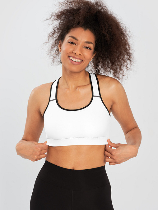 Photo showing All-Over Print Padded Sports Bra