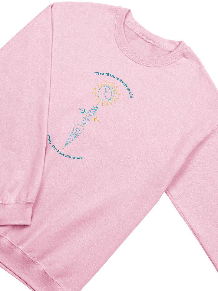 Inspirational Celestial Sunburst Crewneck Sweatshirt product image (2)