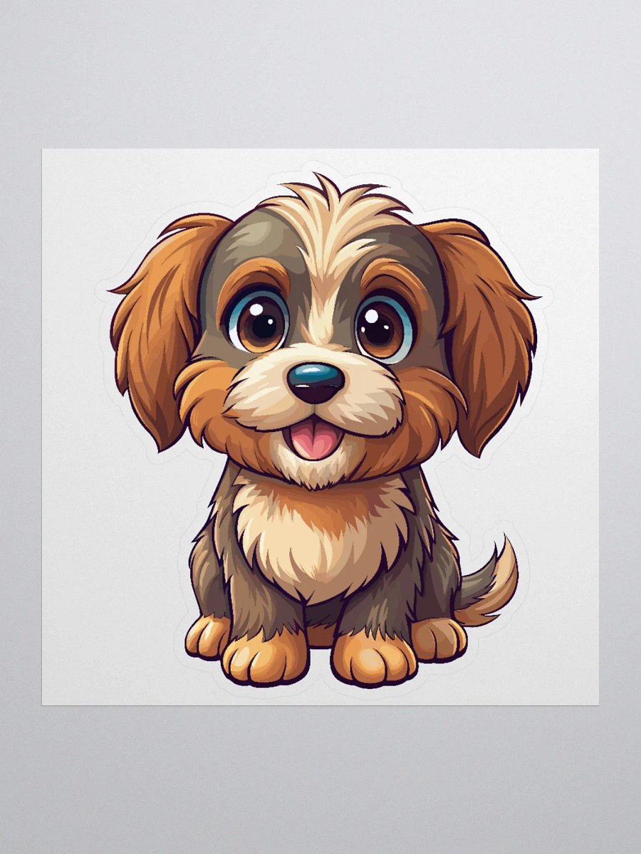 Cute Cartoon Dog 1 , Sticker product image (1)