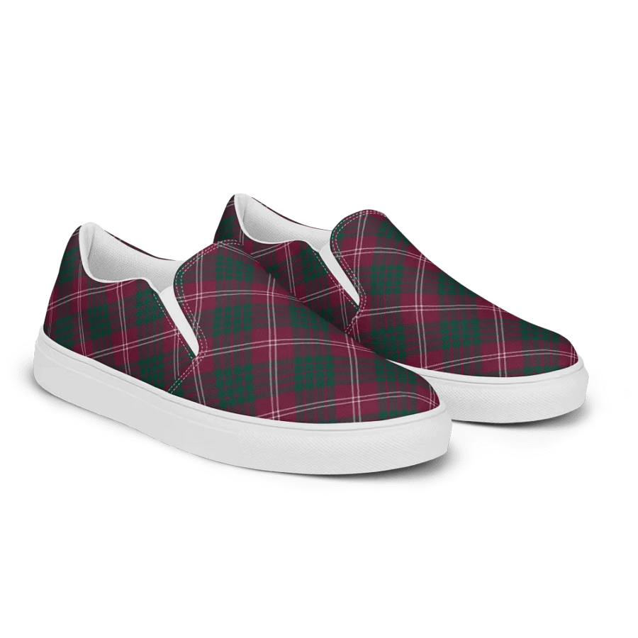 Crawford Tartan Men's Slip-On Shoes product image (3)