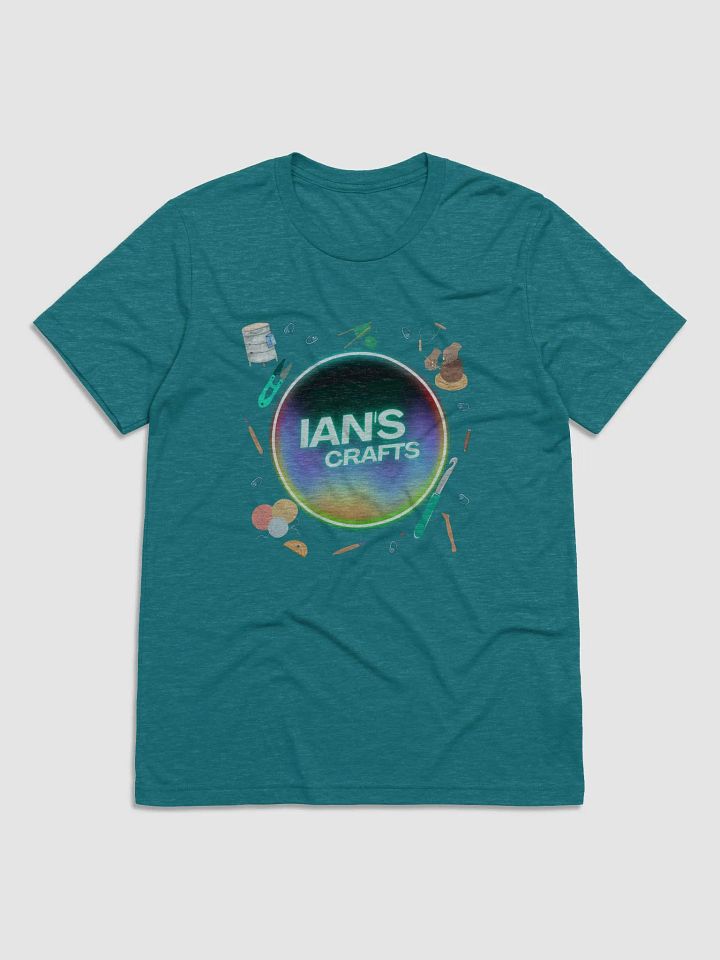 Ian's Crafts Logo Triblend Short Sleeve T-Shirt product image (46)
