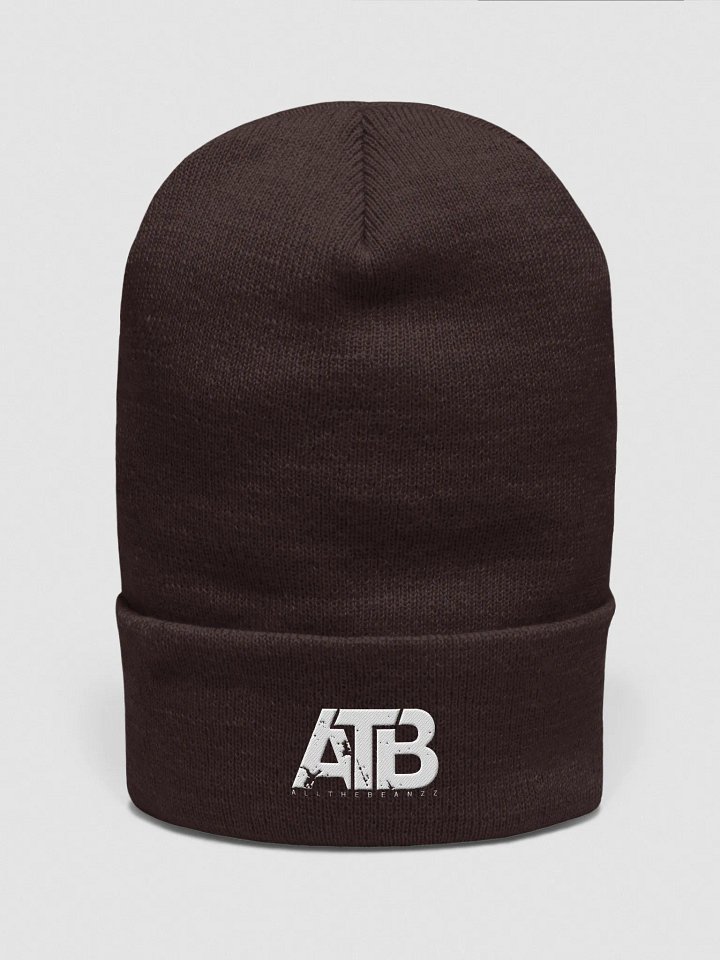 White Logo Beanie product image (2)