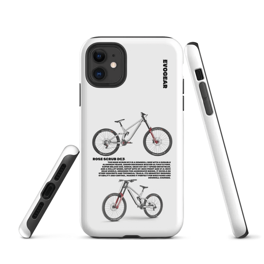 White Rose Scrub DC3 iPhone Case product image (1)