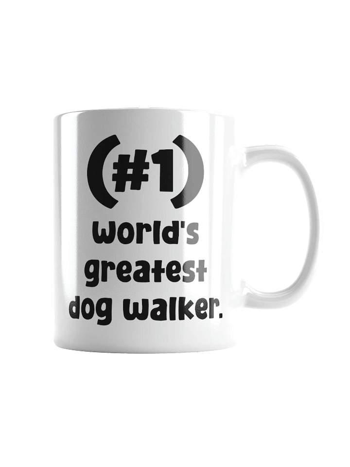 #1 World's Greatest Dog Walker Mug product image (2)