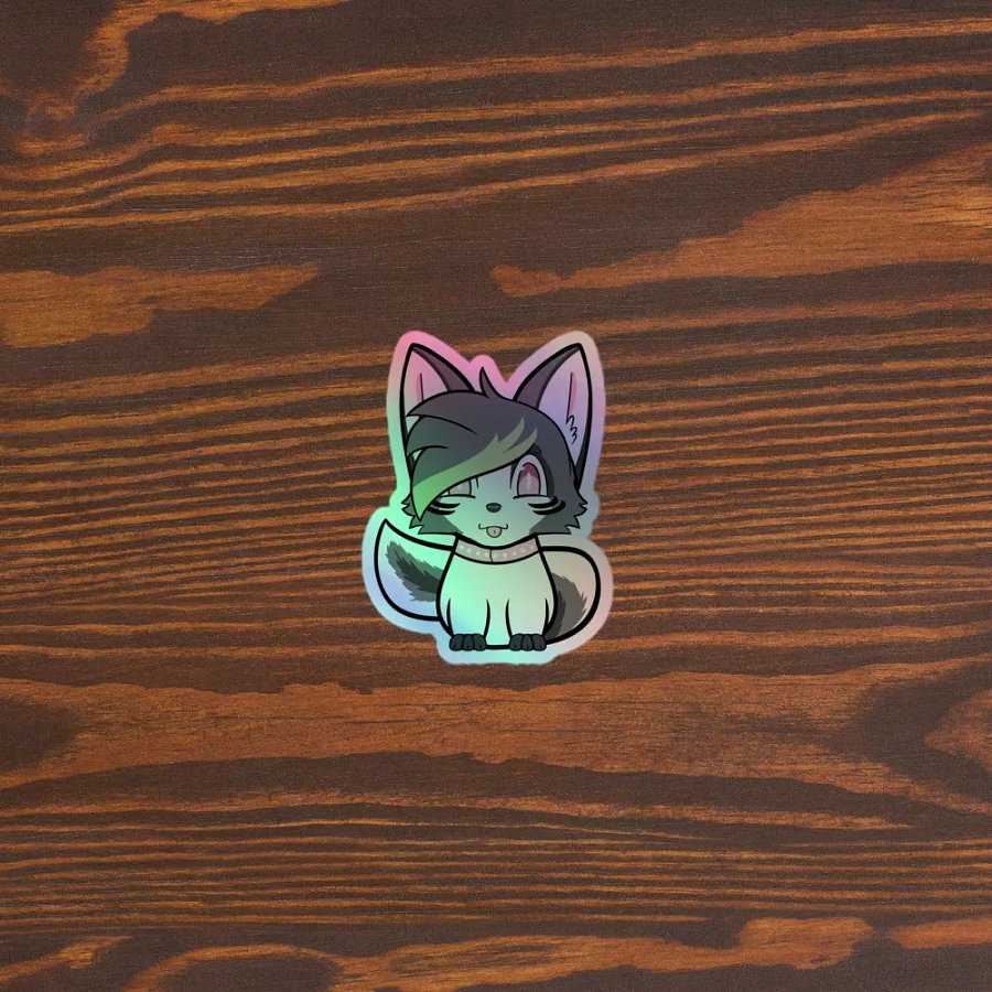 SHINY DAMON PLUSH STICKER product image (3)