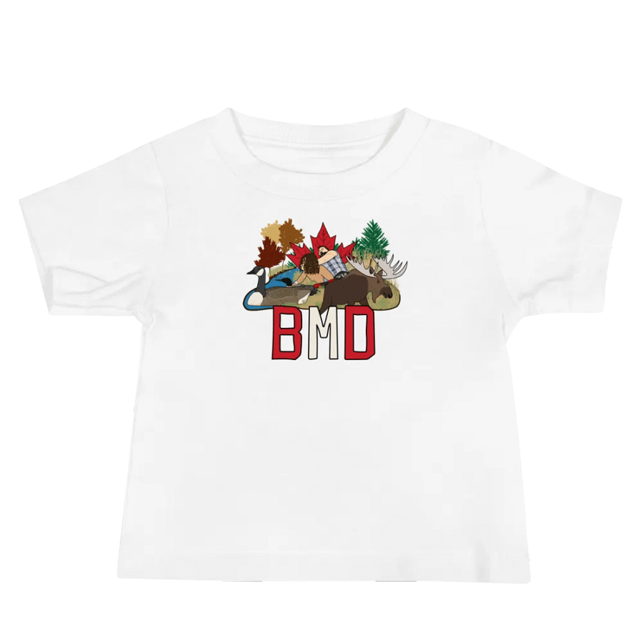 BMD Canadian Wrestling Baby T-Shirt product image (1)