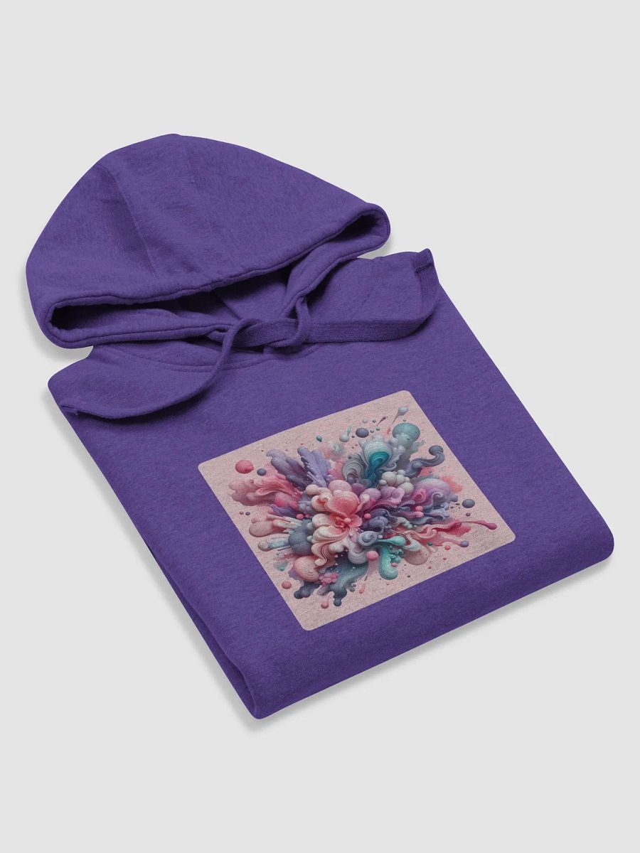 Ethereal Explosion Unisex Hoodie | AI Design abstrakte Flüssigkeit product image (5)