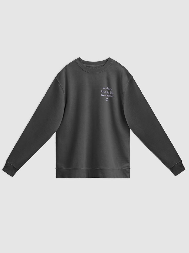 ONE ANOTHER (sm. lavender design) printed pigment crewneck product image (5)