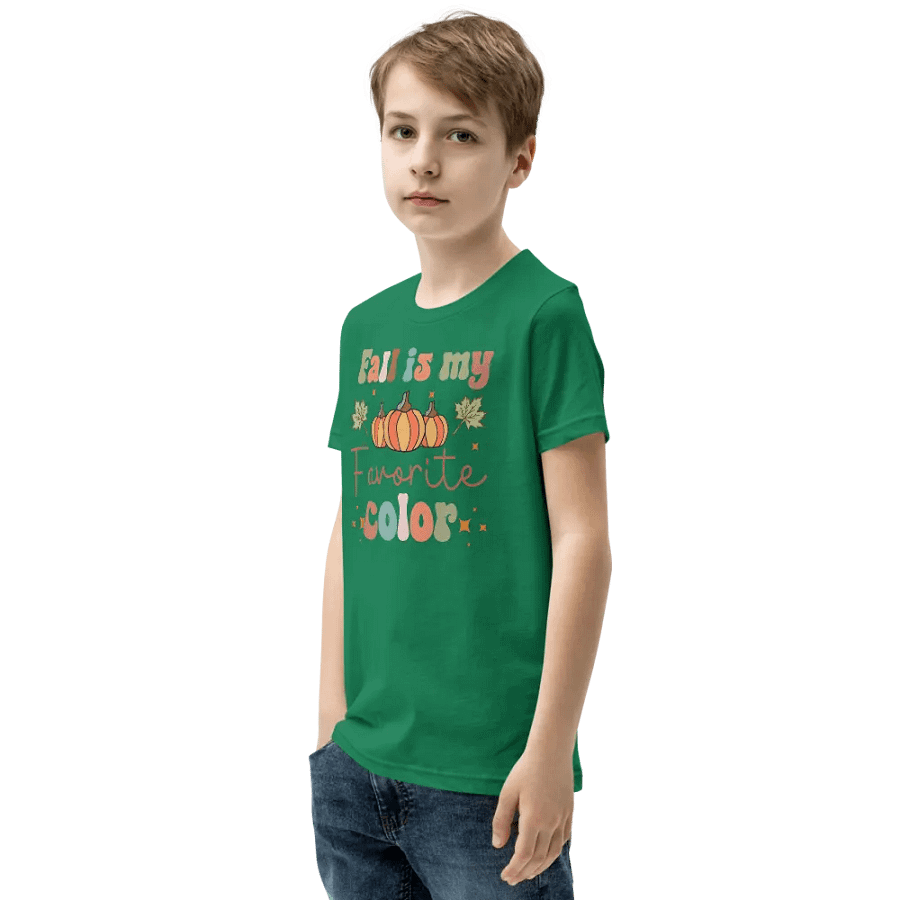 Fall is My Favorite - Youth T-Shirt product image (4)