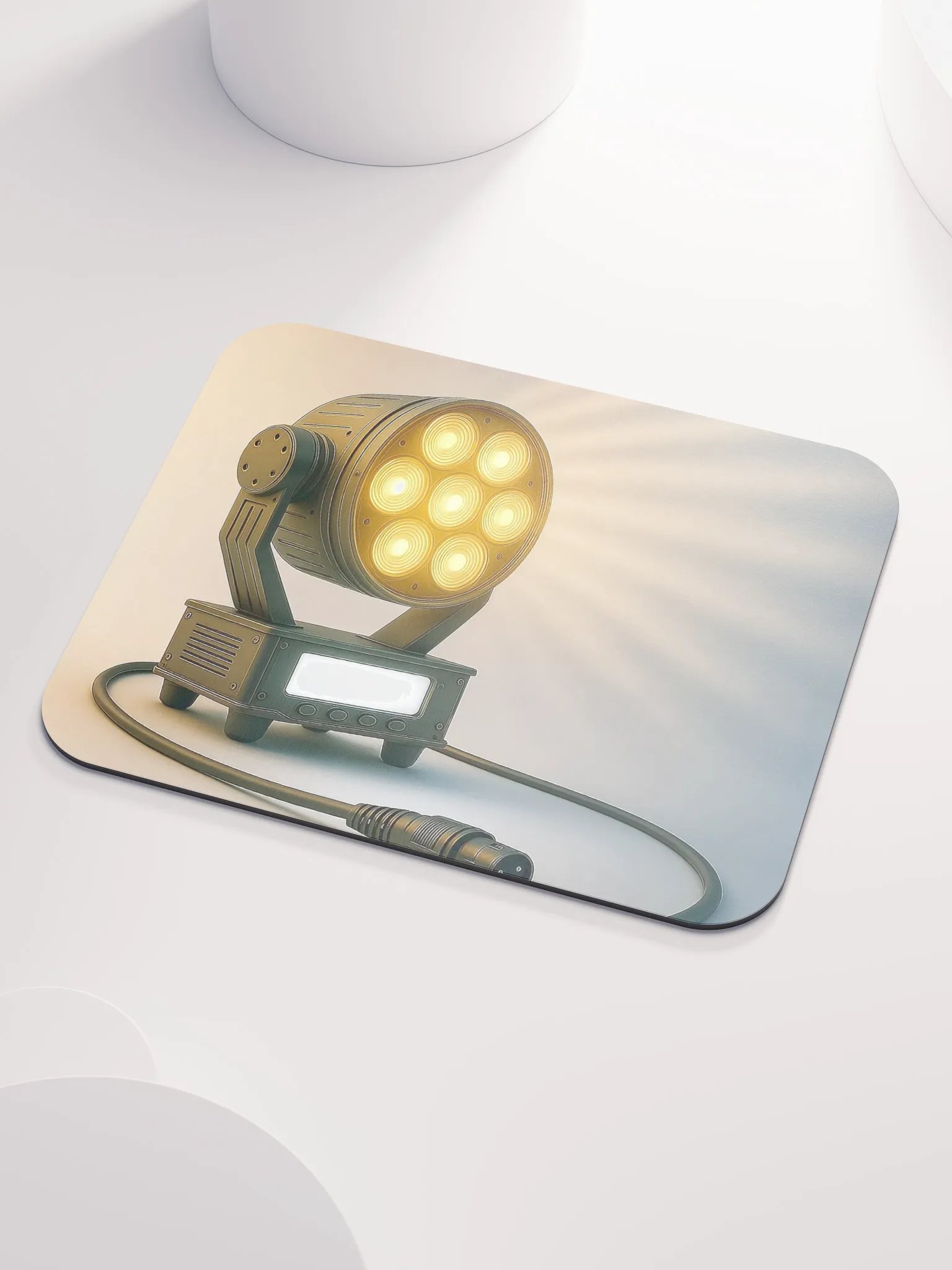 Theatrically Jerry: "Amber Ray's" Moving Head Wash Light Mouse Pad product image (3)