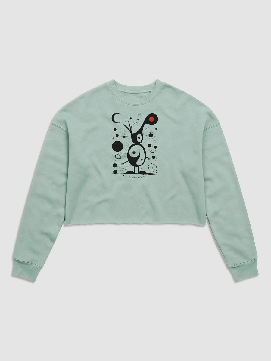 Bella+Canvas Women's Fleece Crop Sweatshirt product image (3)