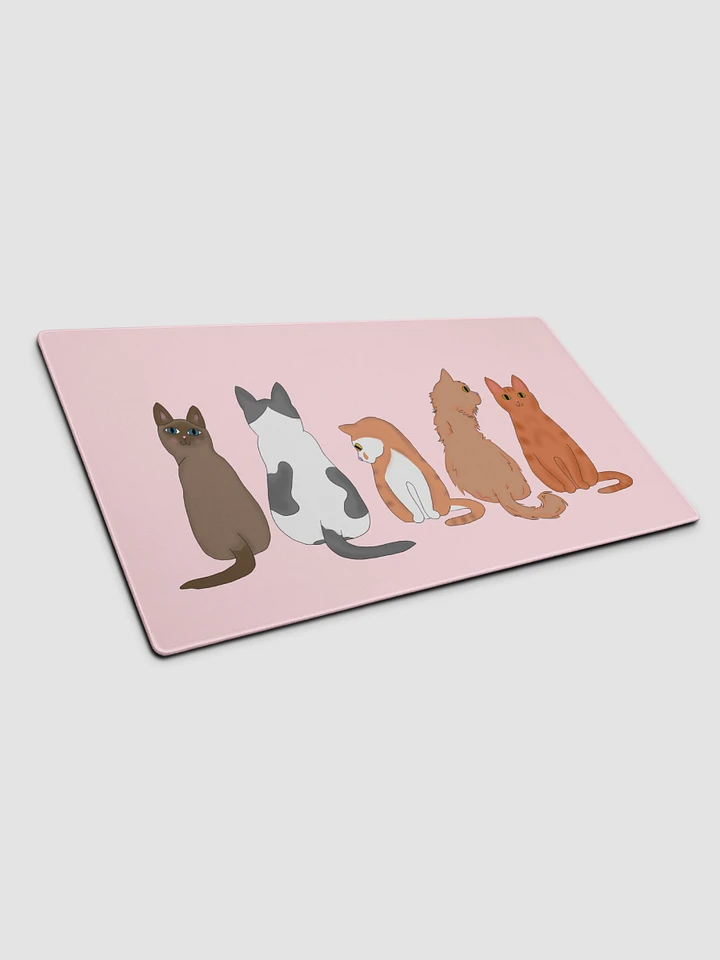 Cats Gaming Mousepad [PINK] | Runesy Merch Collection product image (2)