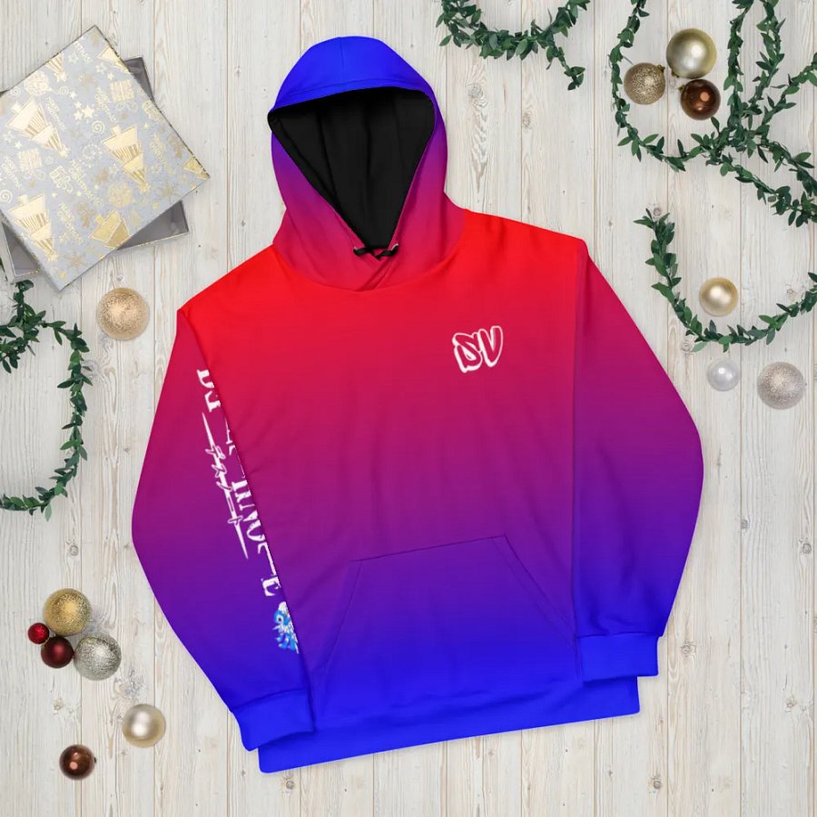 STRAIGHT VIBIN NEON COLOR FADE STYLE DEATH NOTE HOODIE product image (10)
