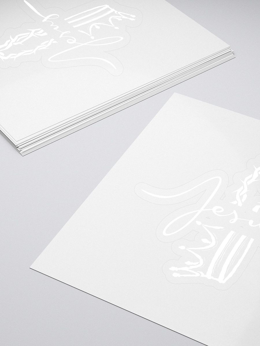 Jesus is King Kiss Cut Stickers Set product image (4)