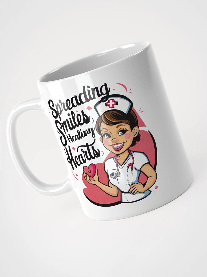 Spreading Smiles Healing Hearts Nurse Mug product image (2)