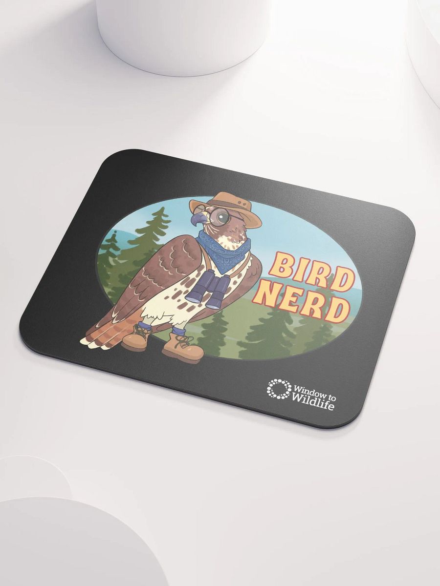 Red-tailed hawk - Bird Nerd Mouse Pad product image (3)