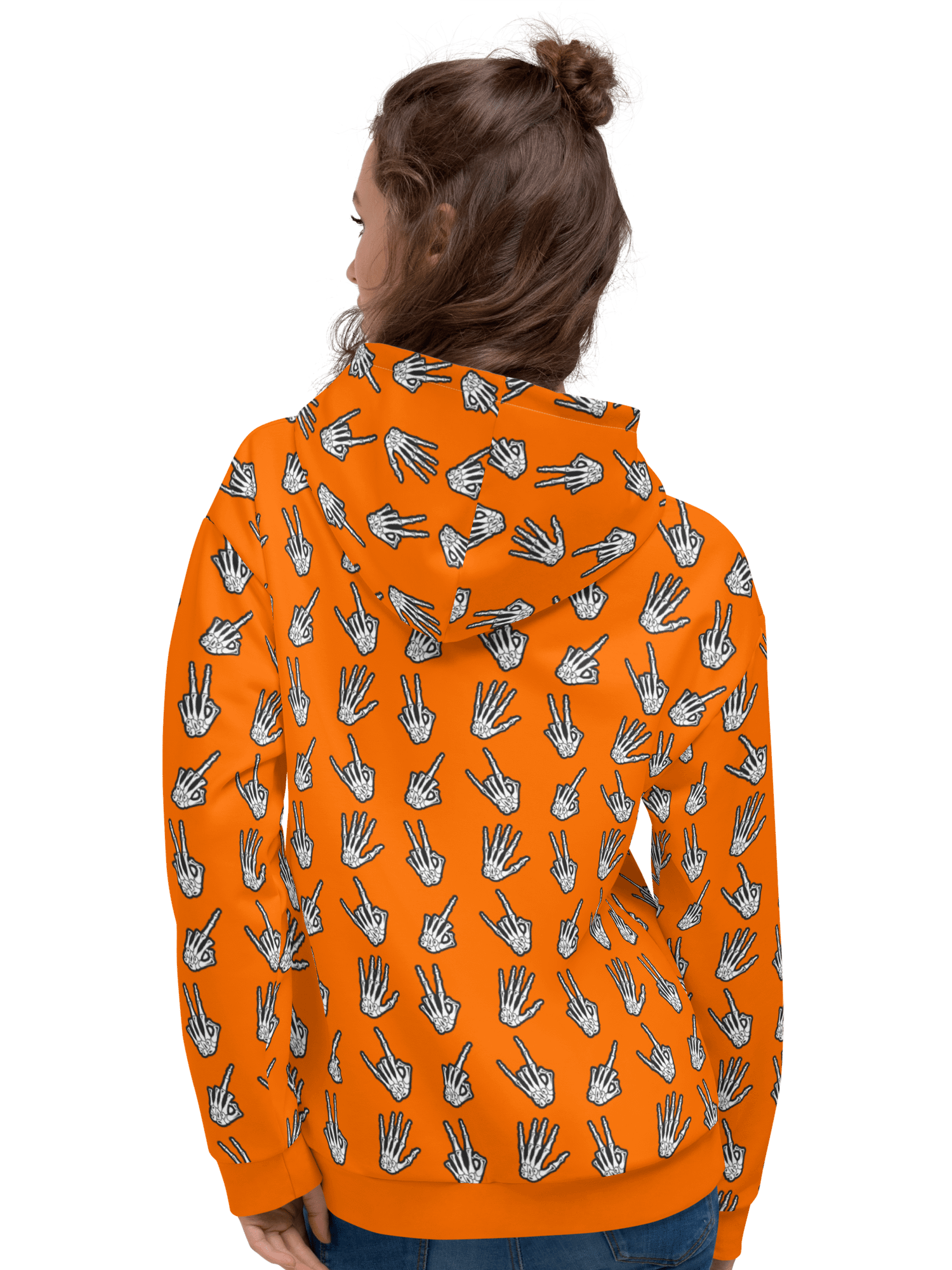 Bone Zone pattern classic hoodie product image (3)
