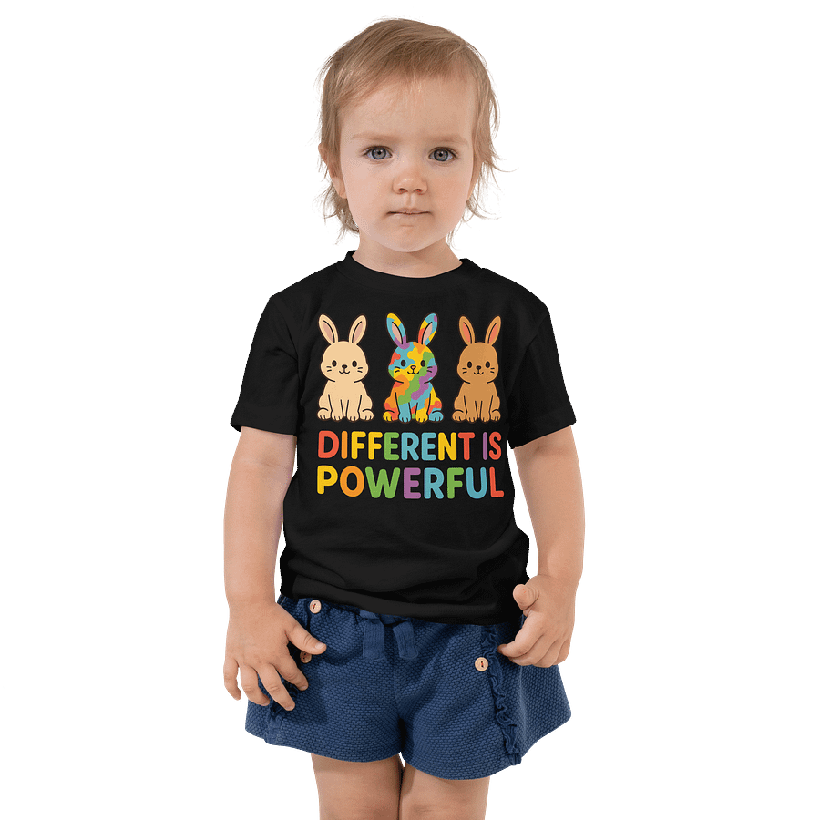 Different Is Powerful Toddler T-shirt product image (1)