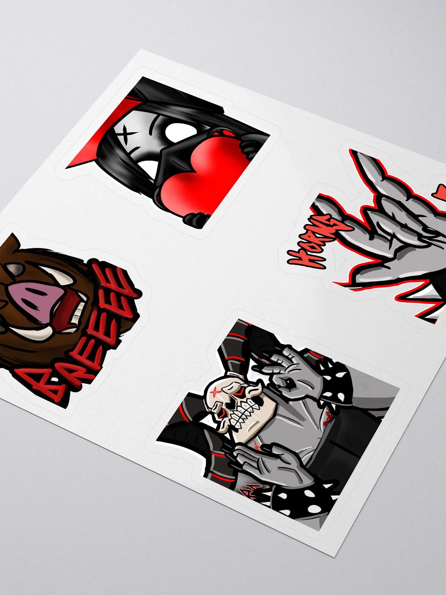 SinCityAlley Emote Stickers Batch 1 product image (3)