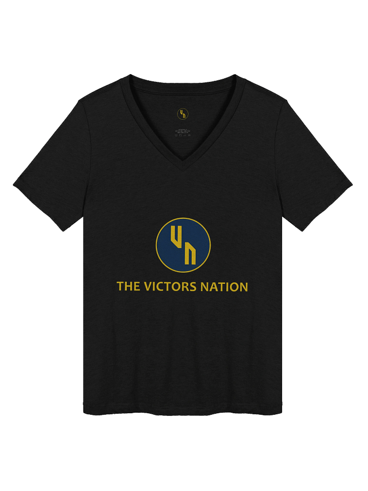VN Logo Women's Relaxed V-Neck Tee product image (1)