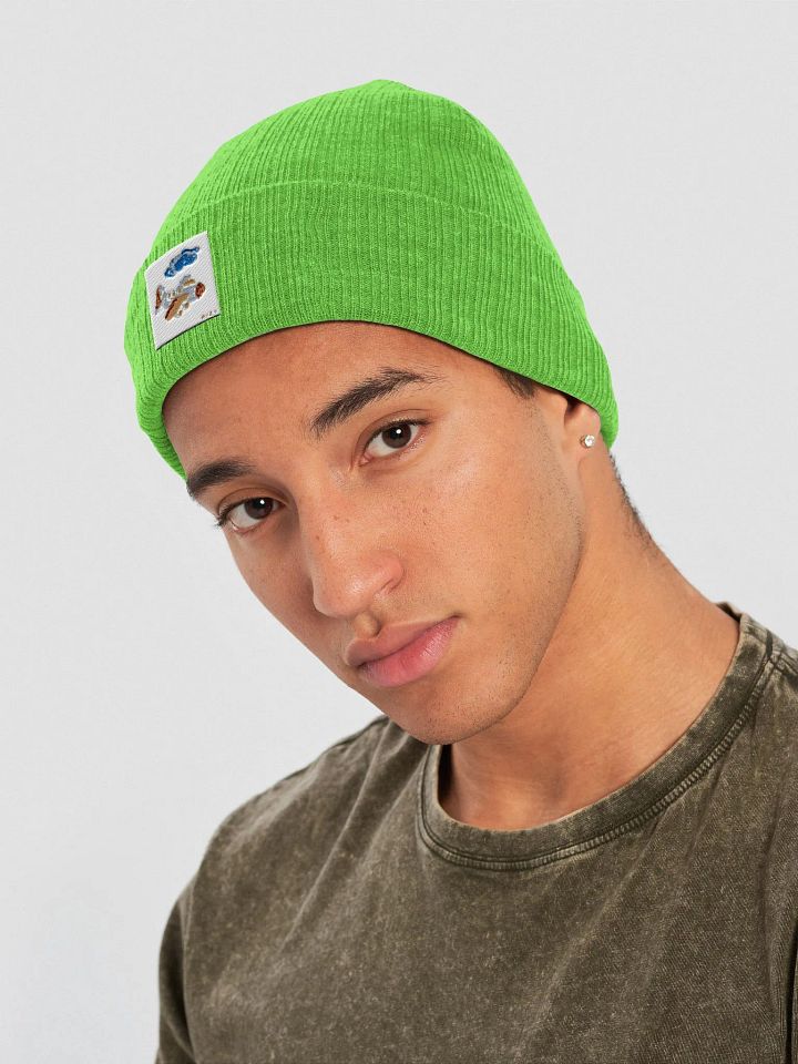 Kid Airplane (Atlantis Ribbed Knit Beanie) product image (1)