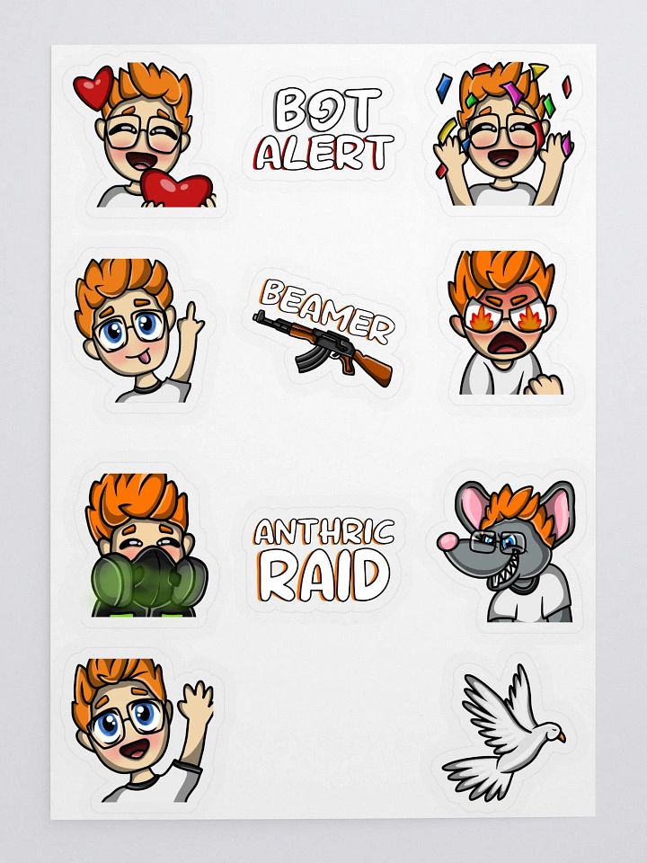 Emote Sticker Pack product image (1)