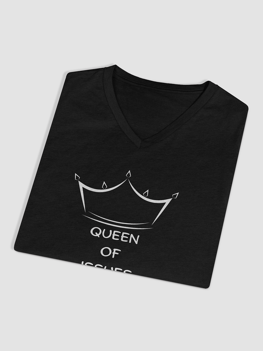 Queen Of Issues Relaxed V-Neck Tee product image (31)