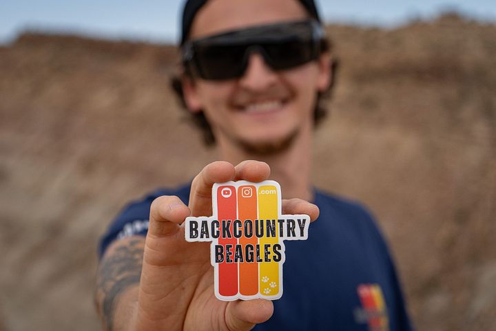 Backcountry Beagles Logo Sticker product image (1)