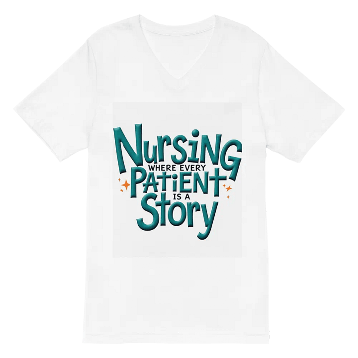 Nursing Story V-Neck Tee product image (2)