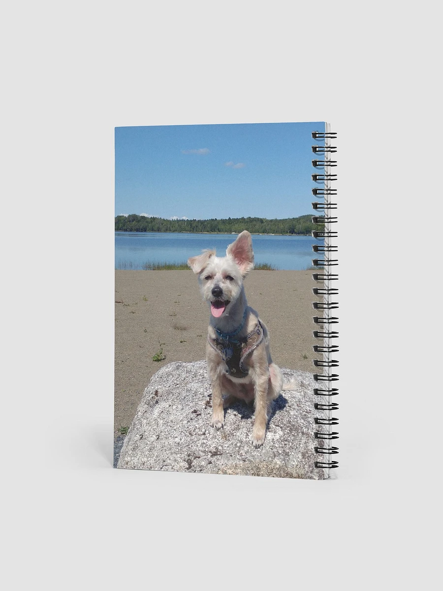 Mozzie At The Lake Spiral Notebook With Dotted Pages product image (2)