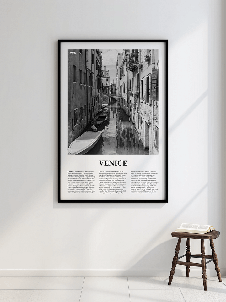 Venice 03 Newspaper Poster product image (2)