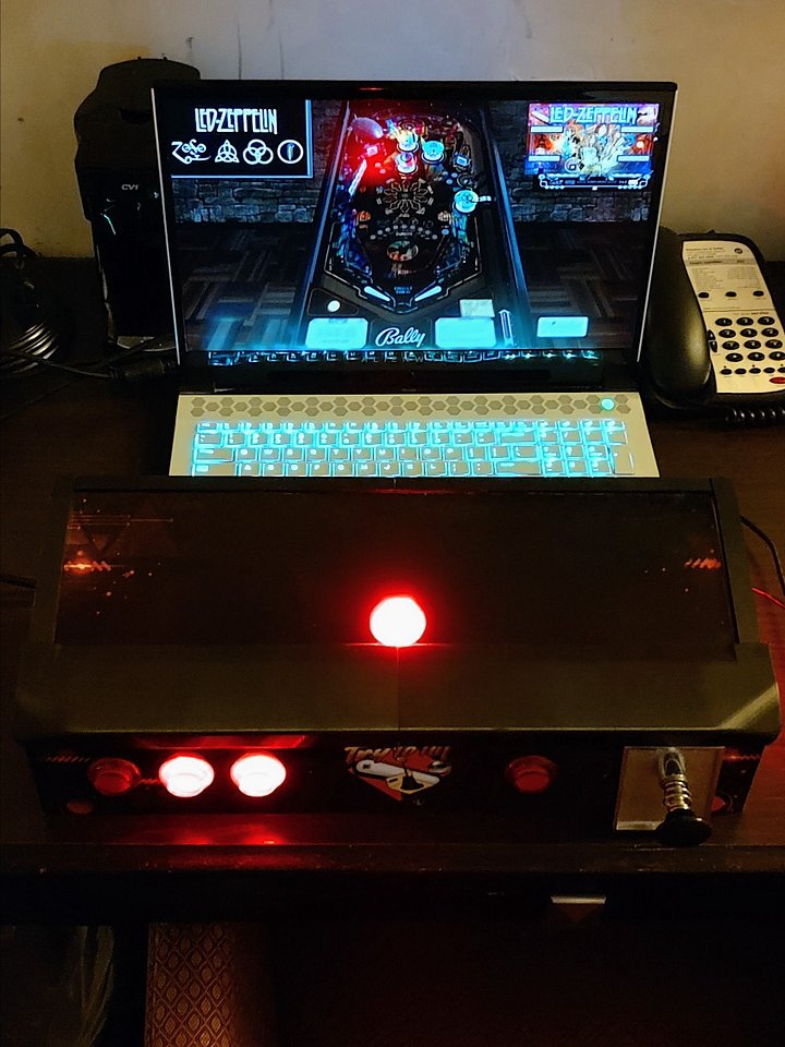 TiltMod Premium V2 vPin Desktop Controller product image (1)