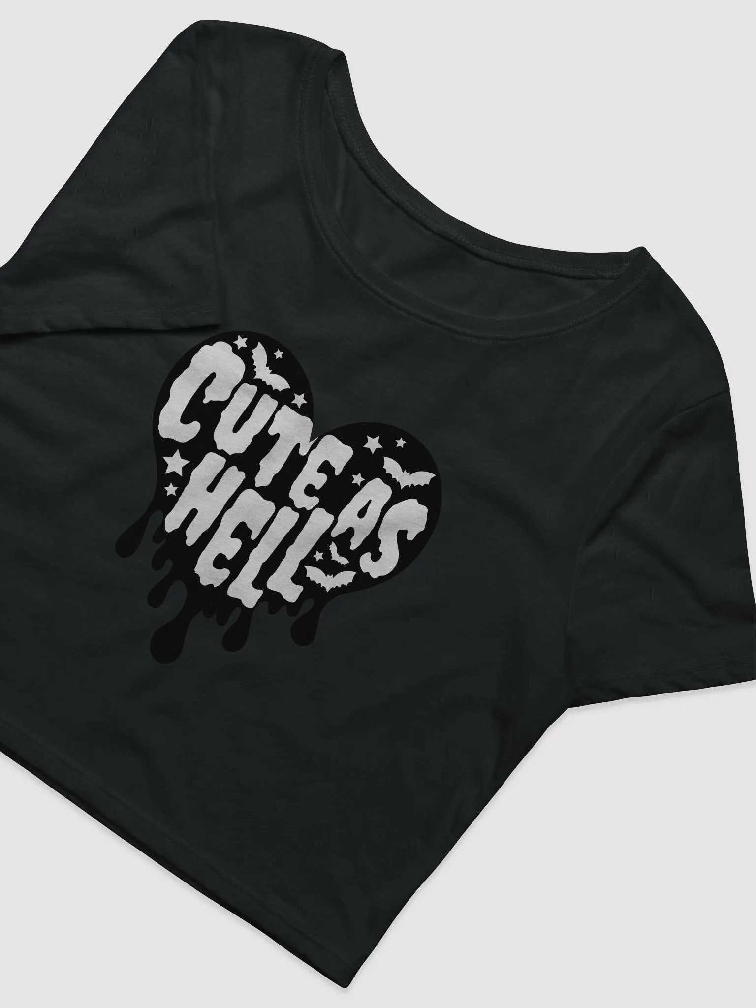 Cute as Hell Crop Tee product image (9)