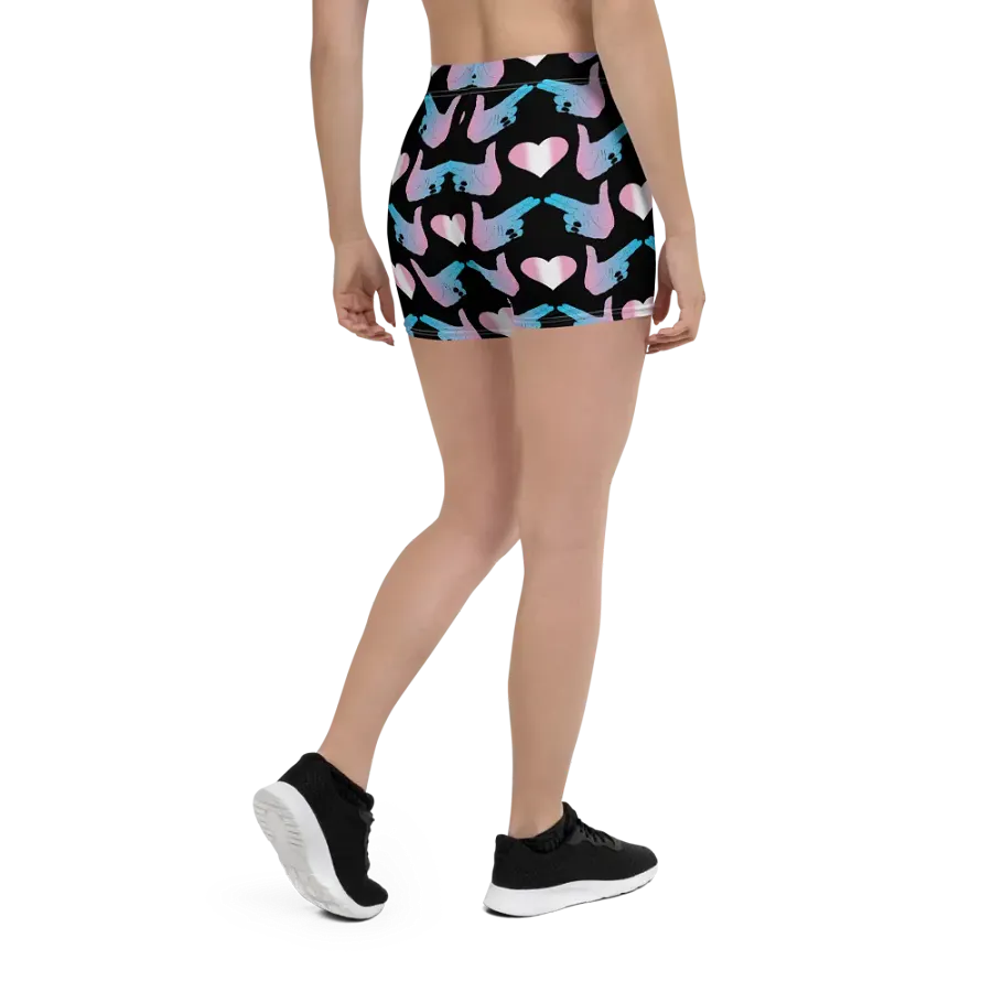 Finger Guns (trans flag) Shorts product image (2)