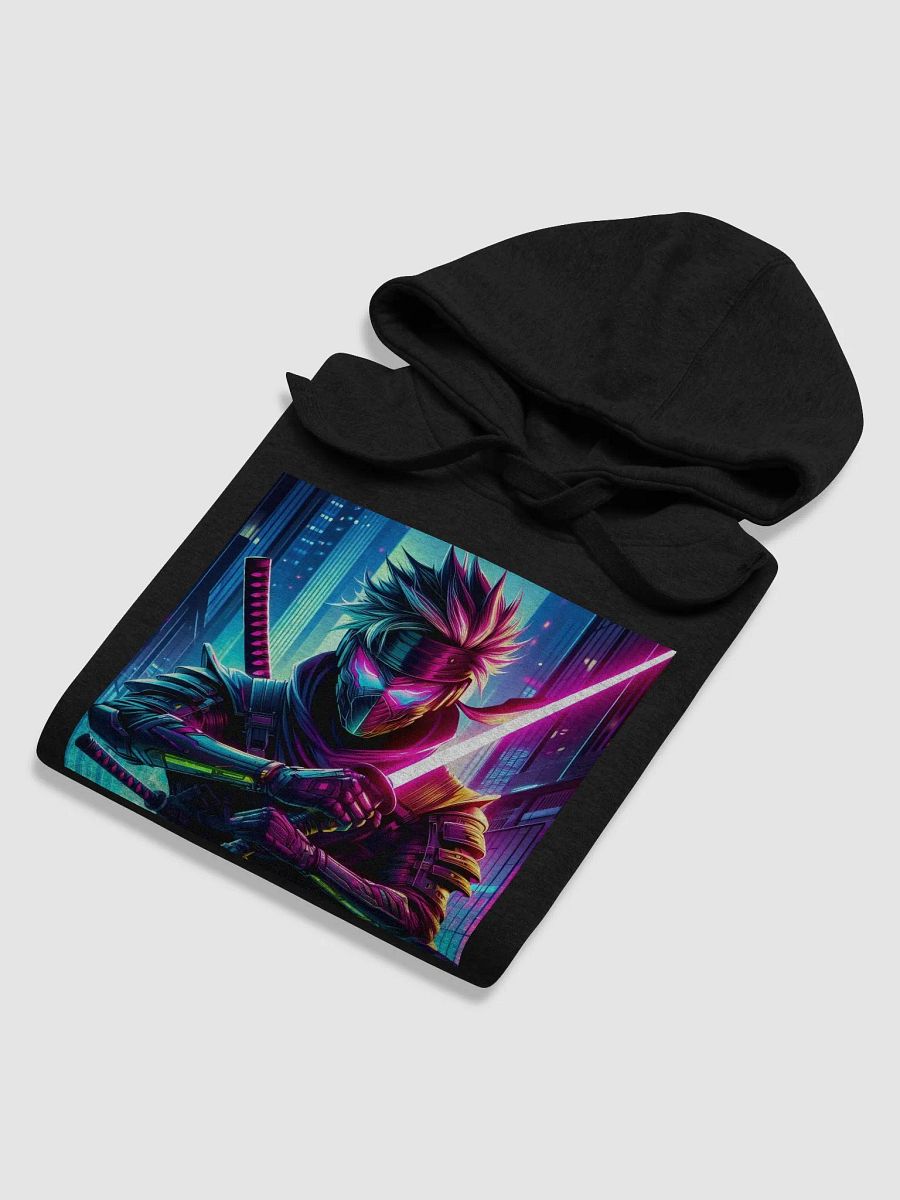 Neon Cyber Ninja Premium Hoodie product image (6)