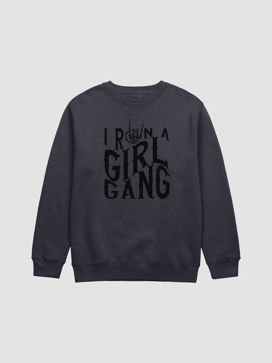 I Run A Girl Gang Unisex Long Sleeve Sweatshirt product image (3)