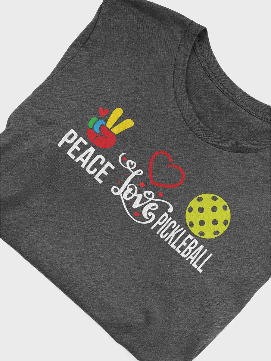 Peace, Love & PickleBall Graphic T-Shirt product image (46)