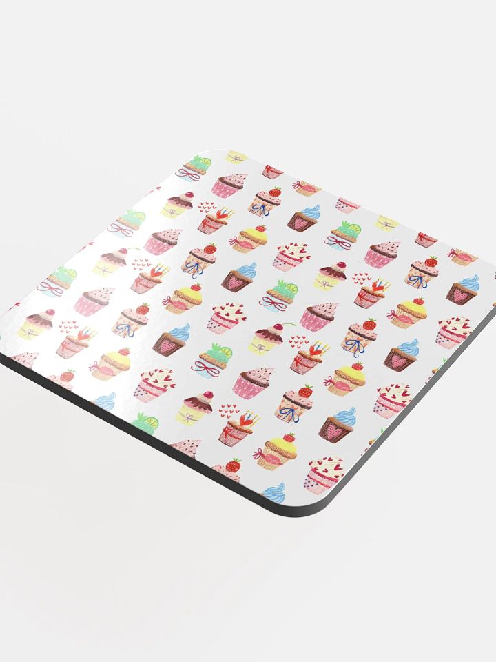 Cupcake Delight Glossed Coaster product image (1)