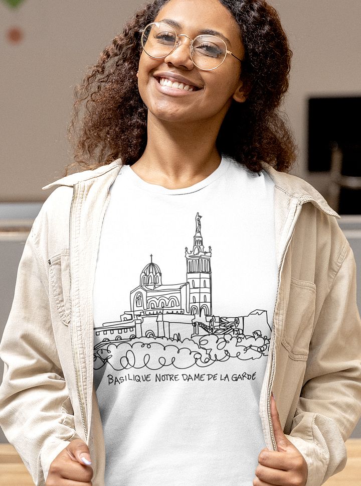 Basilique Notre Dame de la Garde Marseille France Bonne Mere T-Shirt product image (1)
