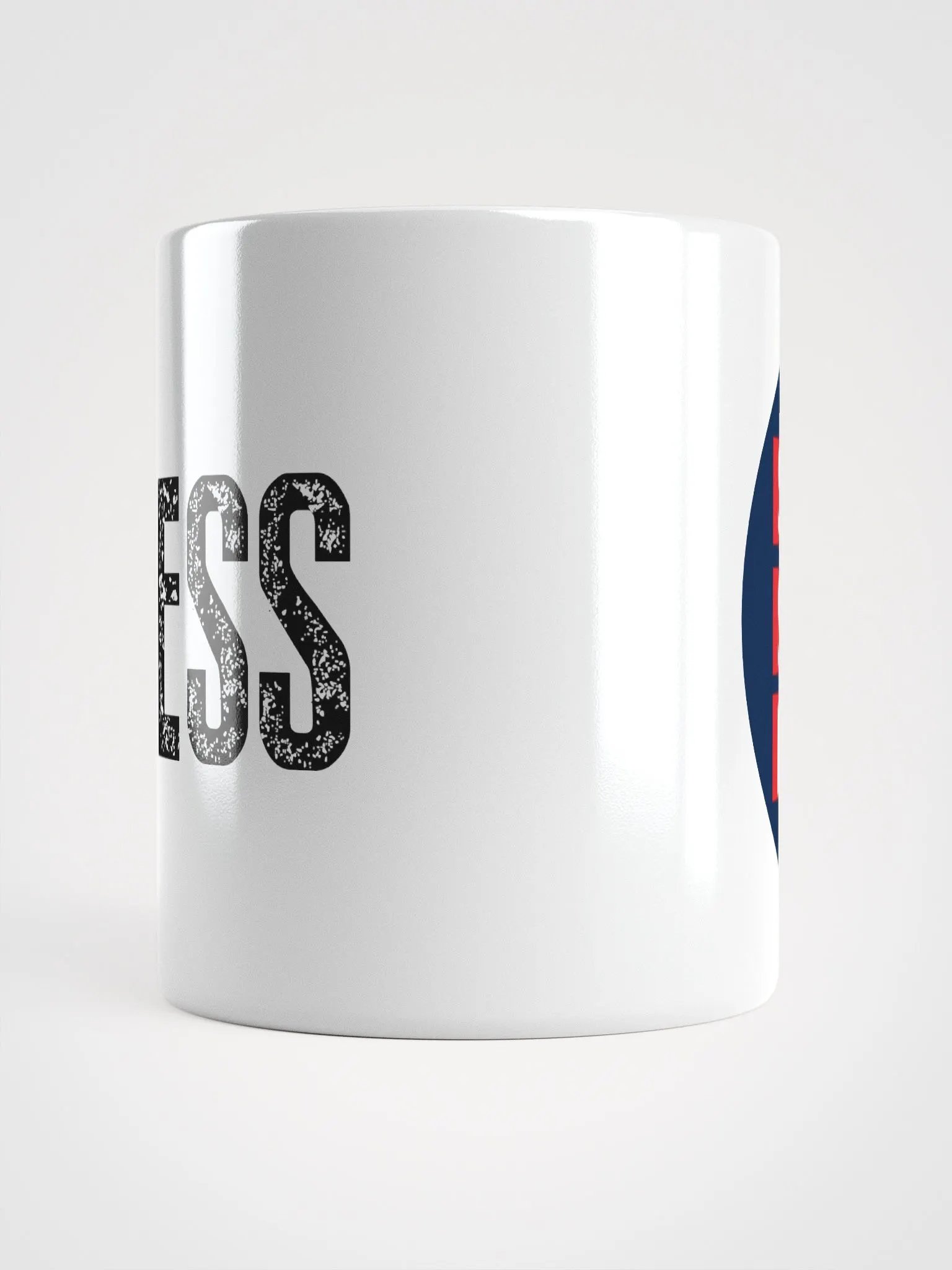 2D SSN Logo - White Glossy Mug Left Handed product image (5)