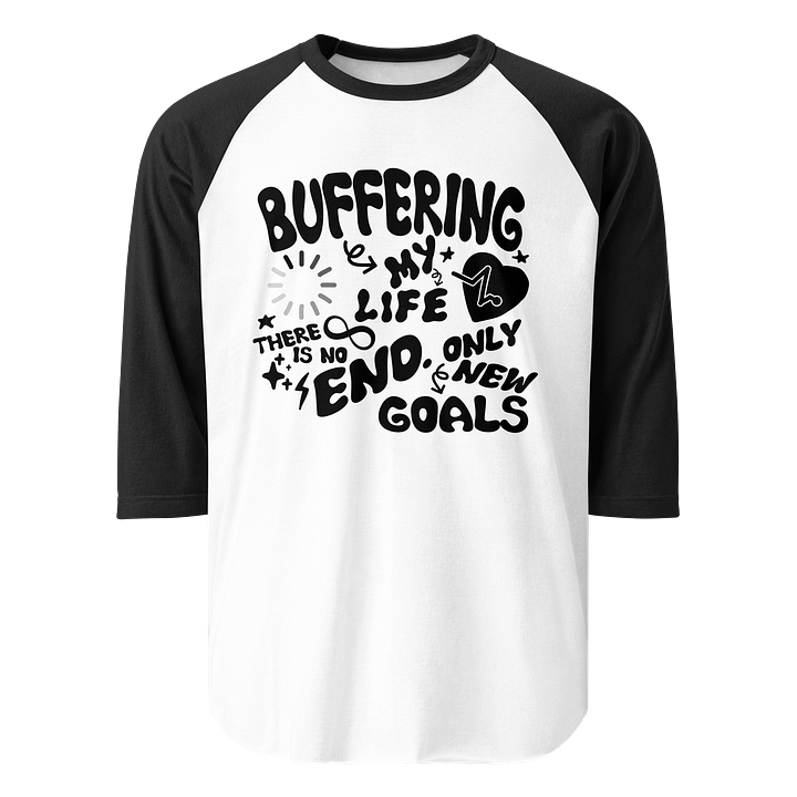 Buffering Dark Raglan Tee product image (1)